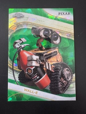 Topps Disney Pixar Sapphire Wall-e Green /99