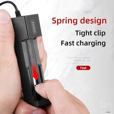 Chargeur de batterie au lithium efficace avec 124 emplacements fiable et gain de