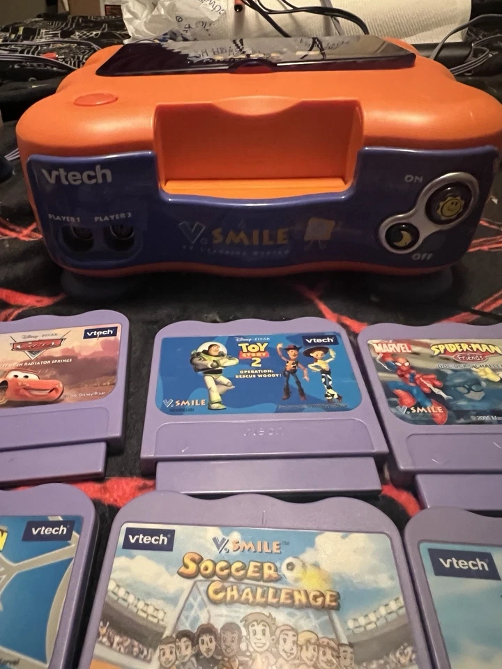 Vtech Vsmile And V Motion Bundle With Games - Image 2 of 4