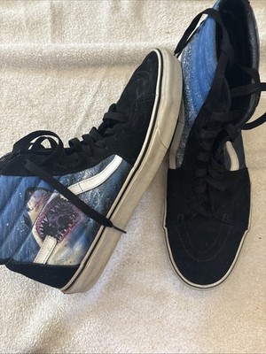 VANS Sk8-Hi Shark Week Discovery Great White Jaws Shoe Mens 13