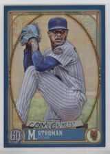 2021 Gypsy Queen Box Topper Chrome Indigo Refractor /150 Marcus Stroman #90 0c6