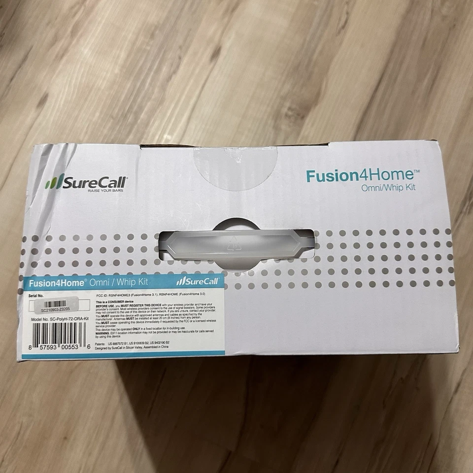 New Surecall Fusion4Home Signal Booster - 2000 sqft, 5G/4G LTE, FCC Approved - Image 2 of 4