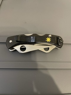 Spyderco ATS 55 Micarta Knife
