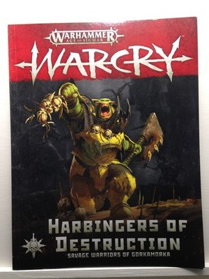 Warhammer Age of Sigmar Warcry Harbingers of Destruction Regelbuch