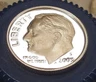 2003 S 90% SILLVER Gem CAMEO Proof Dime BLAZING WHITE EYE CANDY #1204 ~ 4
