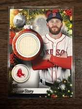 2025 Topps Holiday Baseball Relic #PR-TST Trevor Story