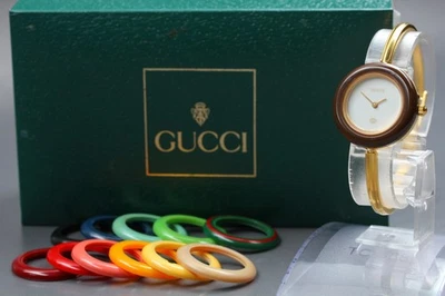 [w/Box] Gucci Change Bezel 11/12 Quartz 12 Colors Watch (About 14.9-15.4cm band) - Image 1 of 4