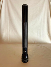 Vintage Black Maglite 4 D-Cell Heavy Duty Aluminum Flashlight 15" USA Made