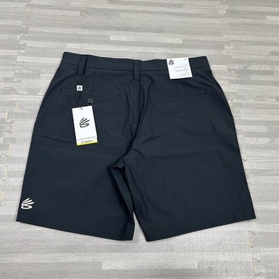 Under Armour Steph Curry Splash Golf Shorts Mens Size 32 x 8'' 1385956 Black $80