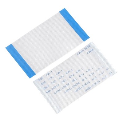 Flexible Flat Cable, 55 Pins 0.5mm Pitch 50mm FPC FFC Ribbon Cable 5Pcs(A Type)