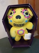 NEW Deddy Bears Series 2 Coffin Muertobear Sugar Skull Mini Bear 5" Plush