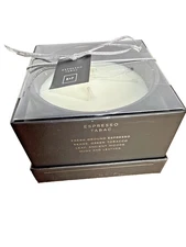 Bloom Prosper Candle Espresso Tabac 10.4 oz Two Wick Scented In Gift Box Men Man