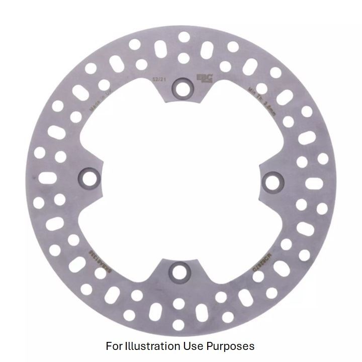 EBC Motocross/ATV Solid Rear Brake Disc - MD6287D