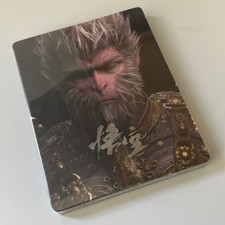 New Official Rare Limited Edition Black Myth Wukong PS5 Steelbook Case No Game