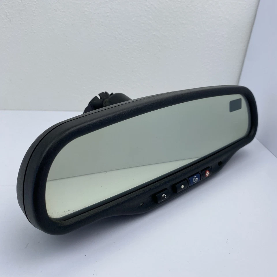 02-09 Rear View Mirror Chevy Trailblazer GMC 03 Envoy Buick Rainier OEM 015607 - Image 3 of 4