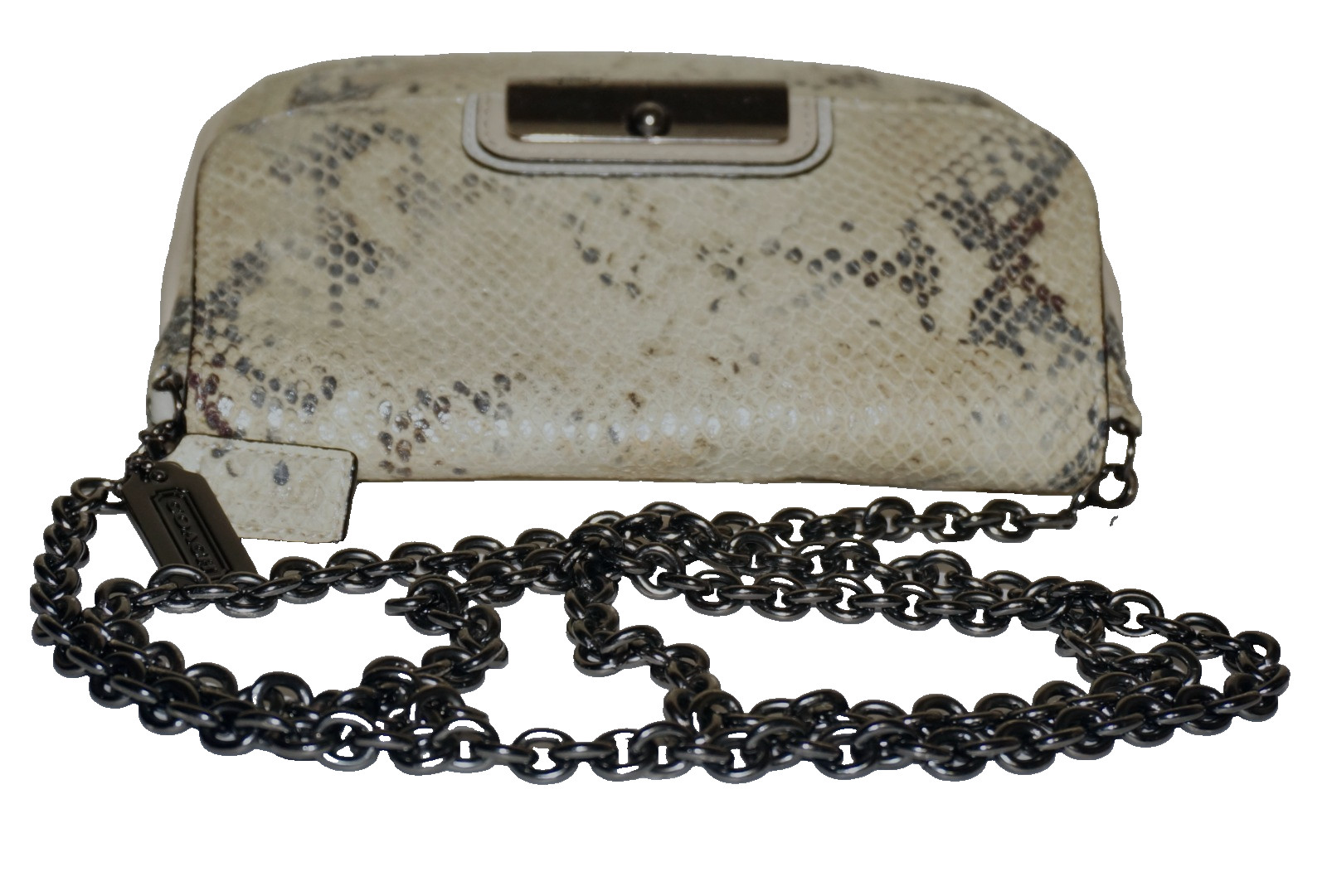 COACH Python Textured Leather KRISTIN CONVERTIBLE… - image 9