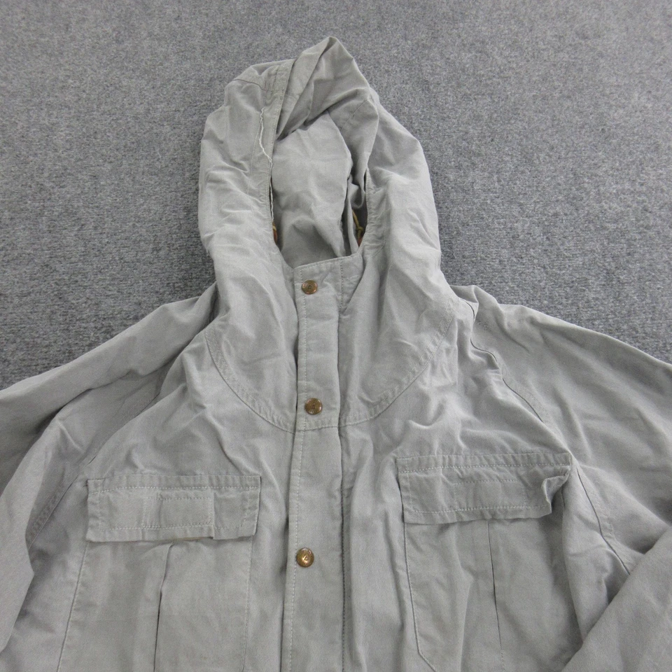 Sierra Designs 60/40 Parka Jacket Mens Large Gray Hooded Field Coat Made USA - Image 3 of 4