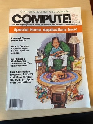 Vintage COMPUTE! Computer Magazine December 1984 Issue 055, Vol. 6, No. 12