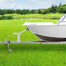 Adjustable Boat Trailer Winch Stand With Rollerdrawbar Compatible Durable Metal