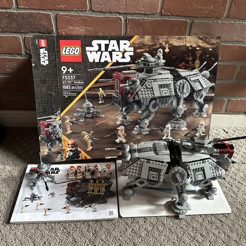 LEGO Star Wars: AT-TE Walker (75337)- COMPLETE SET W/BOX & FIGS
