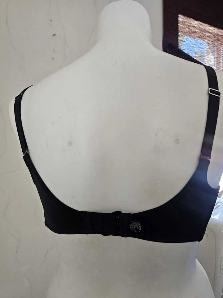 Sujetador deportivo Natori 38C convertible con aros correas ajustables sin forro negro Foto 4 de 4