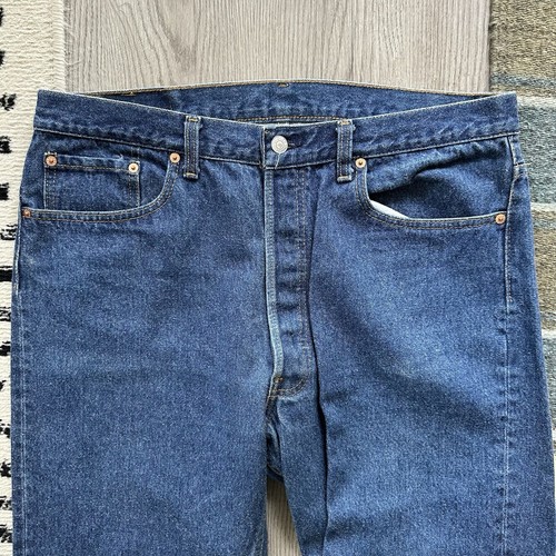 Vintage Levi’s 501 Made In The USA 80er Größe 36x26,5 - Bild 3 von 8