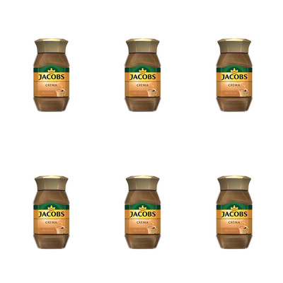 8711000521113 Jacobs Crema Kawa rozpuszczalna 200 g X6 Jacobs
