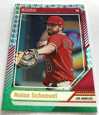 2024 Donruss Baseball Nolan Schanuel Los Angeles Angels Statue of Liberty #96