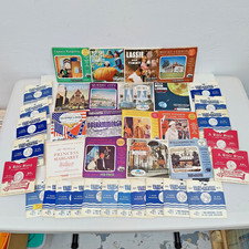 VTG View-Master Lot Assorted Master Packets Gettysburg Apollo Queen Civil War