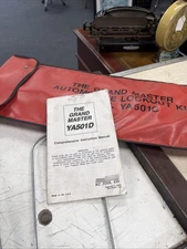 #bk200 Blue Point YA501D Lock Out set Master TOOL Kit Sold As Is