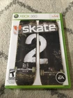 Skate 2 2009 Microsoft Xbox 360 CIB Complete Video Game