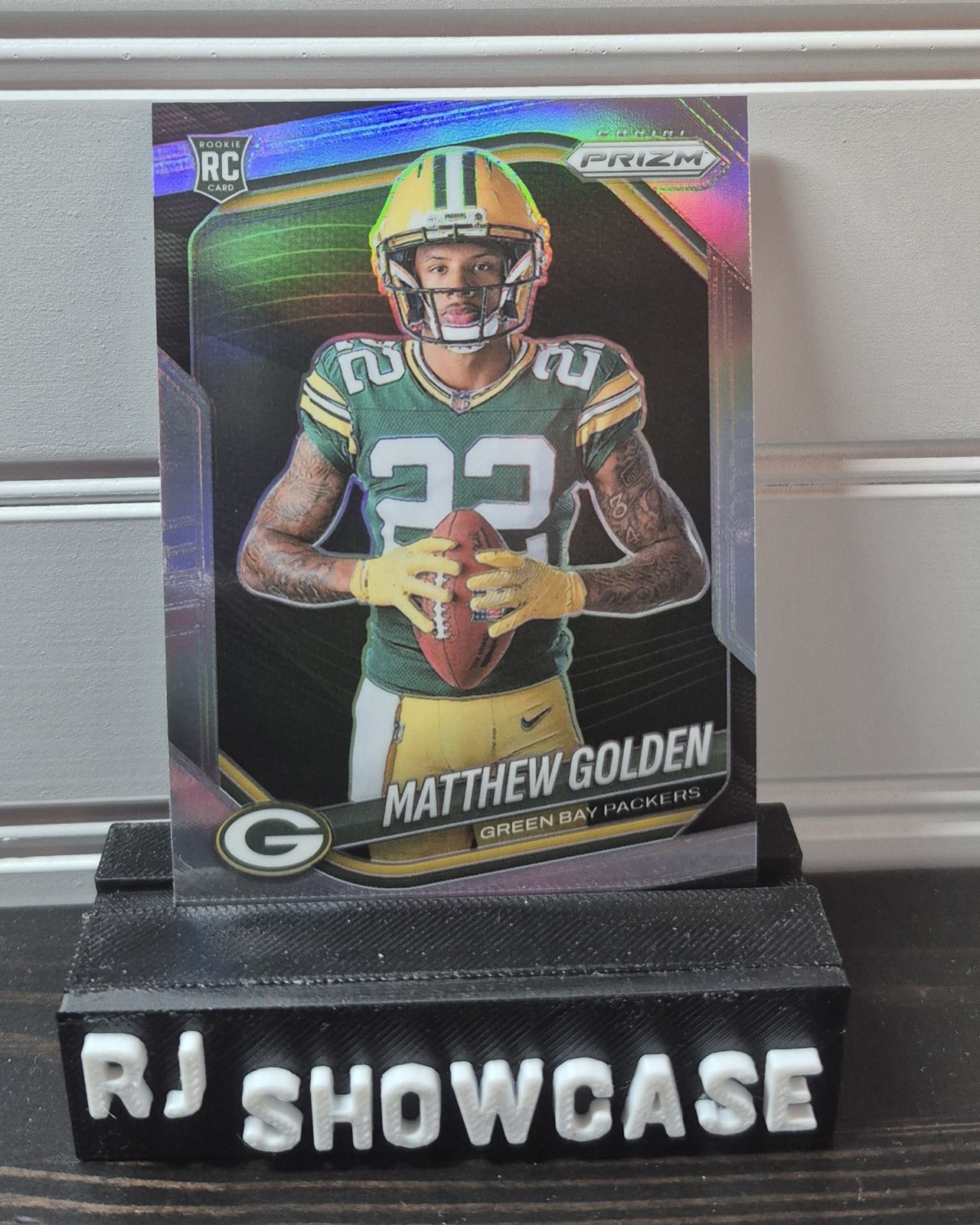 2025 Panini Prizm - Rookie Variation Matthew Golden #412 Silver Prizm (RC)