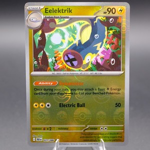 Eelektrik (Poke Ball Pattern) 031/086 Uncommon SV: Black Bolt Pokemon TCG NM