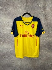 Vintage Arsenal 2014/15 Away Puma Soccer Jersey Blokcore Medium