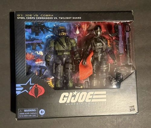 GI Joe Classified Steel Corps Commander Twilight Guard 141 Set New in Sealed Box