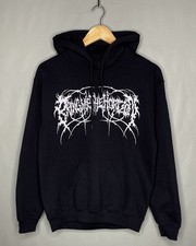 Bring Me The Horizon You Are Everything I Hate Big Logo Hoodie Black Sz S