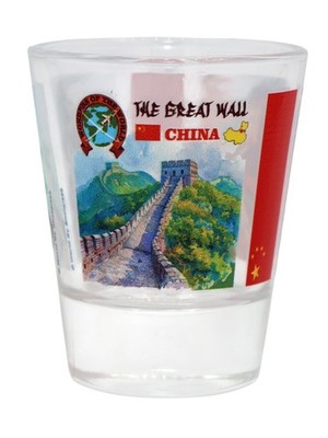 The Great Wall Of China Wonders of the World Collection Shot Glass