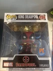 Funko Pop! Deluxe Marvel King Deadpool #724 PX Previews Exclusive Vinyl