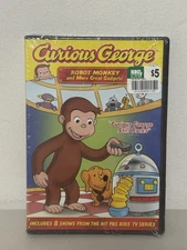 Curious George: Robot Monkey and More Great Gadgets! (DVD) New & Sealed
