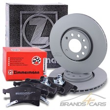 ZIMMERMANN BREMSSCHEIBEN + BELÄGE VORNE FÜR OPEL MERIVA A 1.6 TURBO BJ 05-10