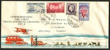 ROSS DEPENDENCY - 1958 '1st TRANS-ANTARCTIC CROSSING' First Day Cover [A9094]