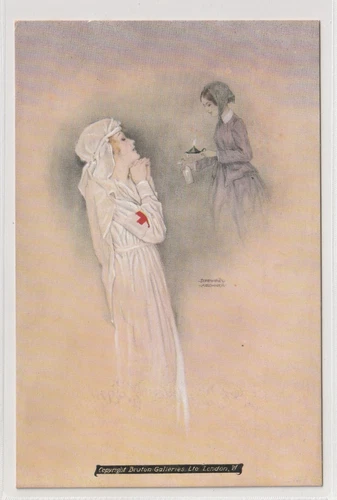 VINTAGE POSTCARD EARLY   ARTIST RAPHAEL KIRCHNER  ORIGINAL 1900s