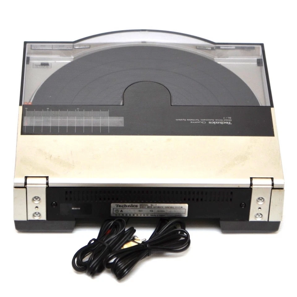 Technics SL-7 Direct Drive DD Linear Tracking Fully Automatic Player Turntable - Image 2 of 4