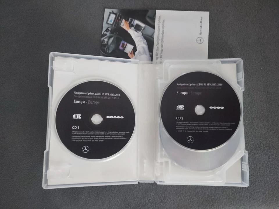 Mercedes-Benz Navi CD Set AUDIO 50 APS NTG2 EUROPA 2017/2018 A1698270700 - Bild 4 von 4