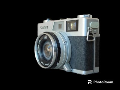 Konica Electron Rangefinder Film Camera with Hexanon 45mm f/1.8