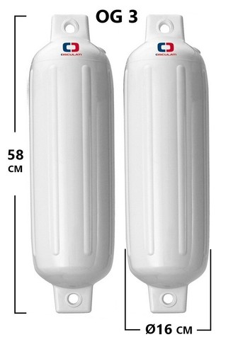 2PZ PARABORDI OSCULATI SERIE OG BIANCO - Foto 4 di 4