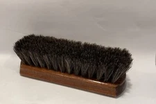 Shoe Brush Sine Polish Kiwi 5-1/2" Horsehair Made In USA