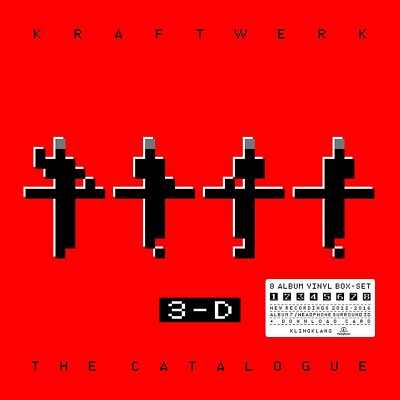 KRAFTWERK - 3-D DER KATALOG DELUXE VINYL BOX SET-Engl LANGUAGE 9 VINYL LP NEW+ 