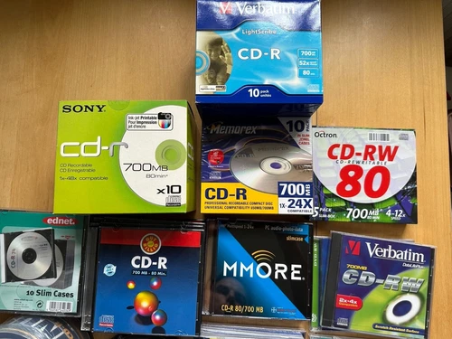 DVD-R DVD-RW CD-R großes Konvolut meist NEU - Bild 2 von 3