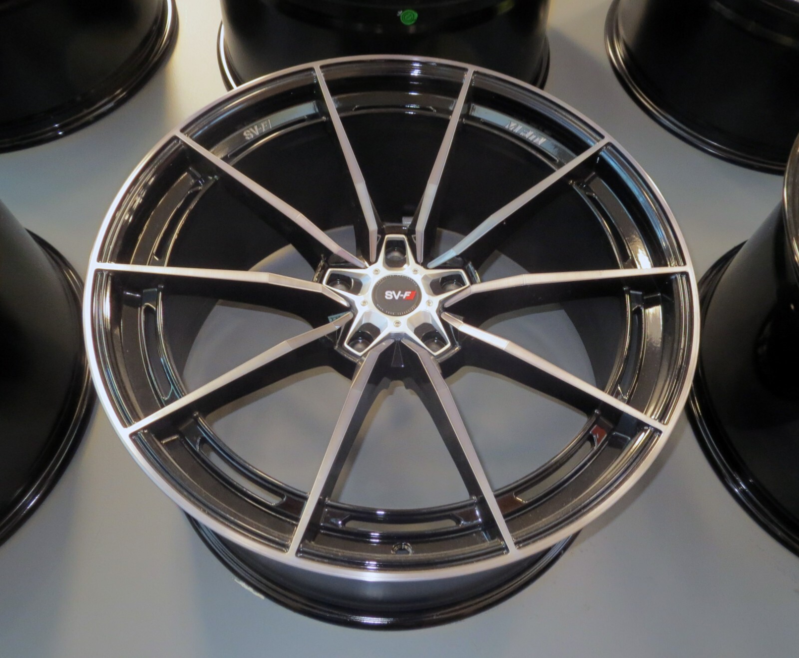 19" 20" Savini SV01 Wheels for Corvette C8 McLaren Ferrari Lamborghini Audi R8 